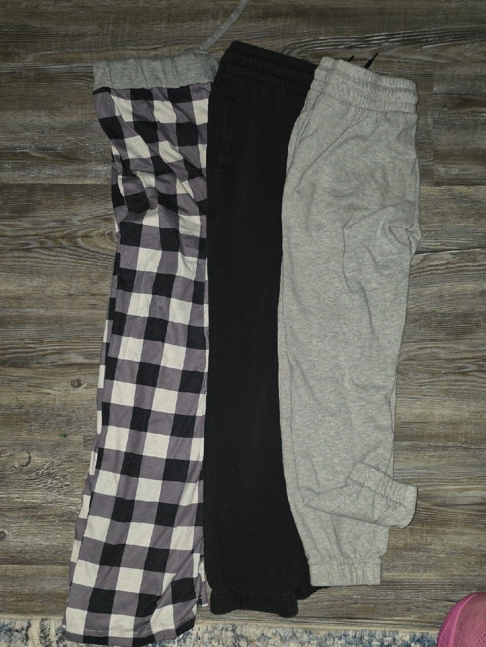 Kids Pants Pack - Gray, Black & Plaid